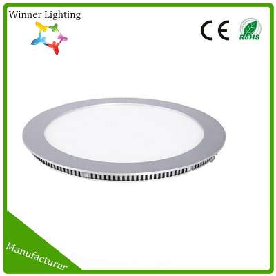 9W LED PANEL LIGHTS ROUND AND SQUARE