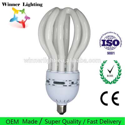 105W CFL Principle Lotus Shape Energy Saving Bulbs Lighting 8000H Saver Power Compact Fluorescent Lamps