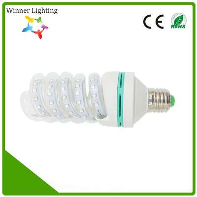 24W B22 or E27 LED full sprial LED Corn energy saving lamp